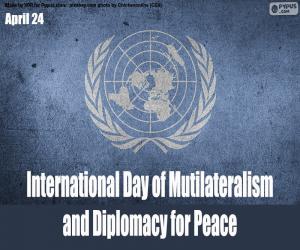 пазл Международный день многосторонности и дипломатии ради мира